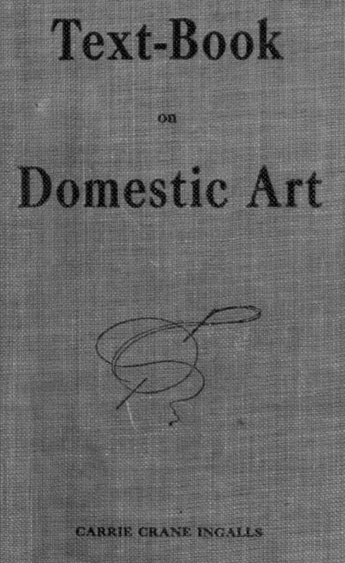 Text Book On Domestic Art