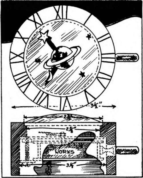 Details Of The Desk Clock