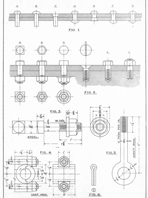Machine Drawing 4