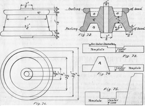 Pattern Making For Amateurs XL A Small Hand Wheel  81