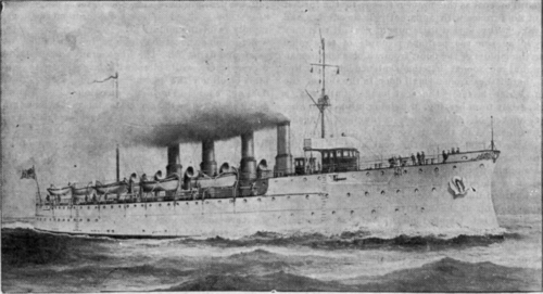 Trial Trip Of A Battle Ship 136