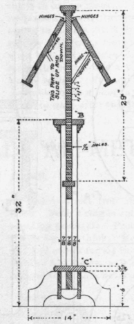 Ye Olden Time Music Stand 114