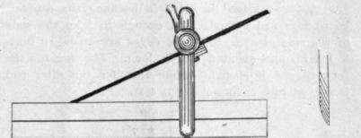 Jig For Sharpening Tools On An Oil Stone 284