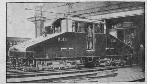 Powerful Electric Locomotive 317