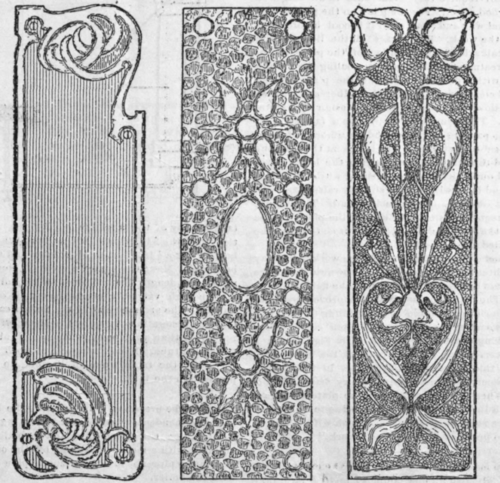Repousse Metal Finger Plates 13