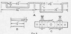 Detail of the Armature supports and the Brushes, and the Manner of Mounting the Brushes