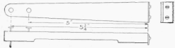 Fig.6 Construction of the Saw for Making the Groove to Receive the Metal Strip in the Sides 