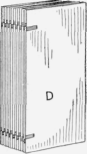 The File is Built Up of Envelopes Joined Together with Small Strips of Tape
