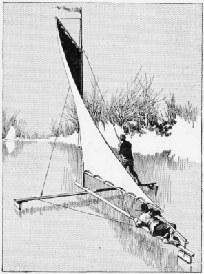 The Ice Boat Provides an Ideal Outing in Winter Where There Is a Body of Water Large Enough for Sailing