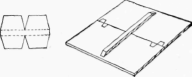 The Metal Clips Hold the Edges of the Boards Together Closely and Quite Rigidly