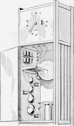 The Parts Constructing the Chime are Placed in the Clock Frame below the Works