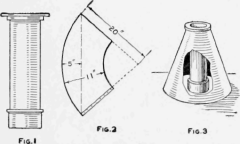 The Parts to Make the Crucible Consist of Pipe and Fittings and a Piece of Sheet Metal