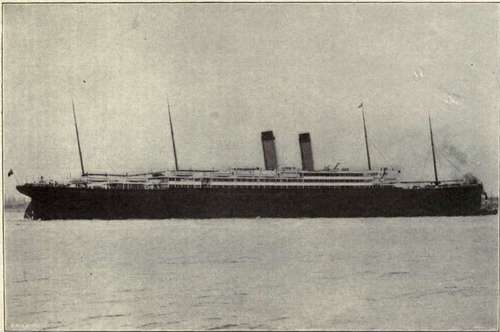 Length, 725 feet 9 inches. Beam, 75 feet. Maximum Displacement, 40,000 tons.