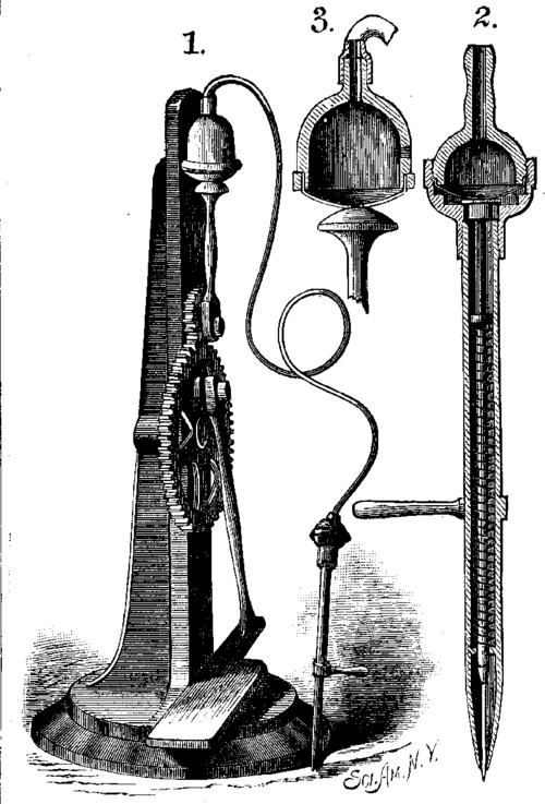 BRICKENRIDGE'S PNEUMATIC STENCIL PEN.
