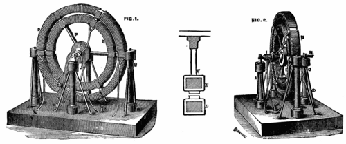 THE ELIAS ELECTROMOTOR. MADE IN 1842.