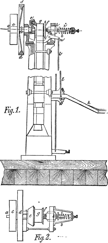 MEIER'S DRIVING GEAR MECHANISM FOR LIFT HAMMERS