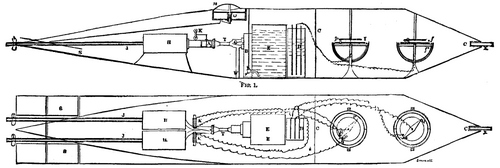 PAULSON'S SELF PROPELLING AND STEERING TORPEDO.