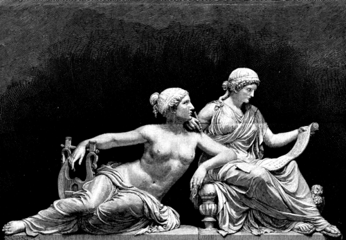 Statuary For The Vienna House Of Parliament