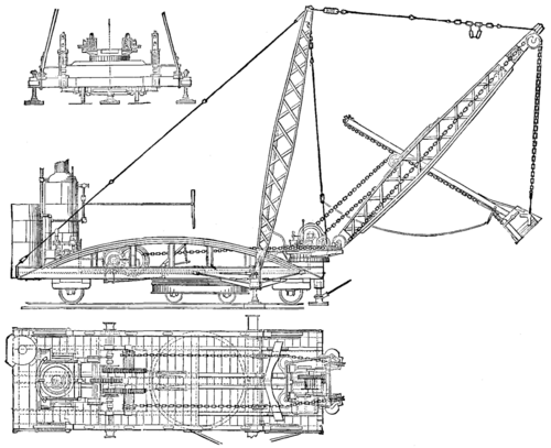 THE OSGOOD MAMMOTH EXCAVATOR.