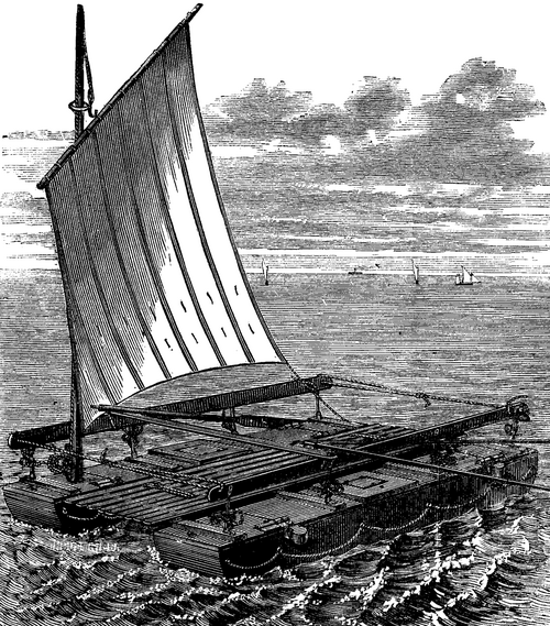 FIG. 1. COPEMAN & PINHEY'S LIFE RAFTS.