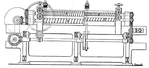 FIG. 2. Sensim Screw Gill Sectional Elevation.