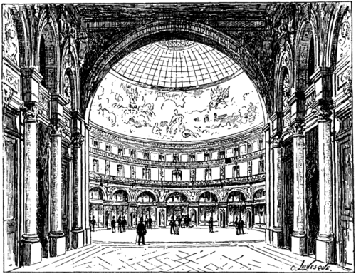 Fig. 2.   INTERNAL VIEW OF THE EXCHANGE.