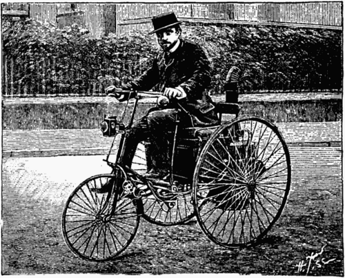 Fig. 2.   TRICYCLE PROPELLED BY A SERPOLLET BOILER
