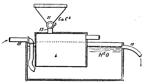Apparatus For The Manufacture Of Acetylene Gas 1082 i16