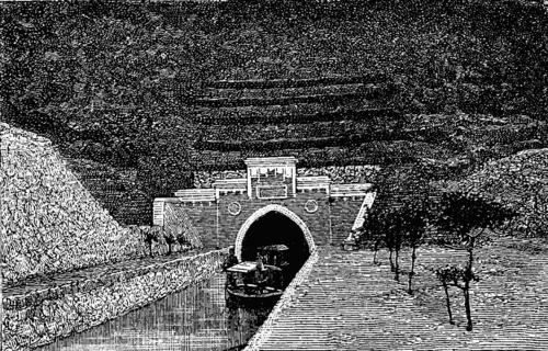 FIG. 2. HEAD OF THE PRINCIPAL TUNNEL.