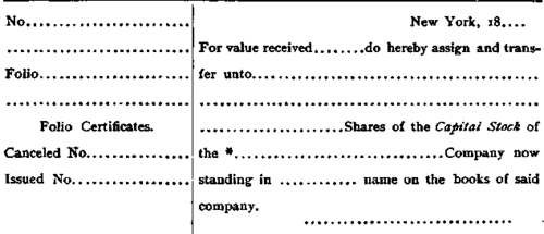 A Receipt And Transfer Voucher