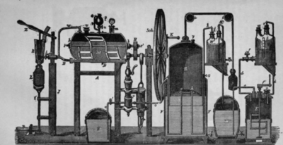 Fig. 114. Sectional View oF German Continuous Apparatus