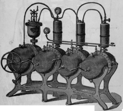 Fig. 180. Madlener's Intermittent Apparatus