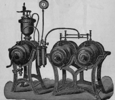Fig. 184. Zwietusch's Small Intermittent Apparatus