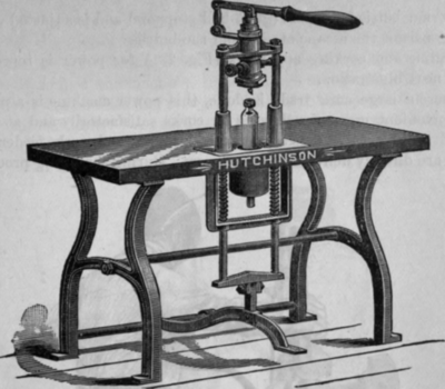 Fig. 225. Hutchinson Bottling Table and Attachment