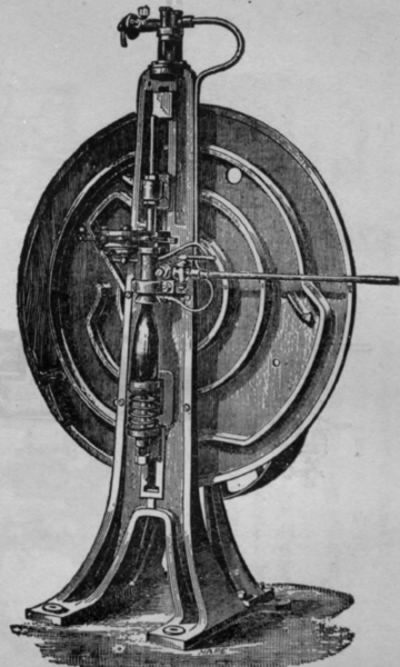 Fig. 233. English Steam Bottle Corking Machine