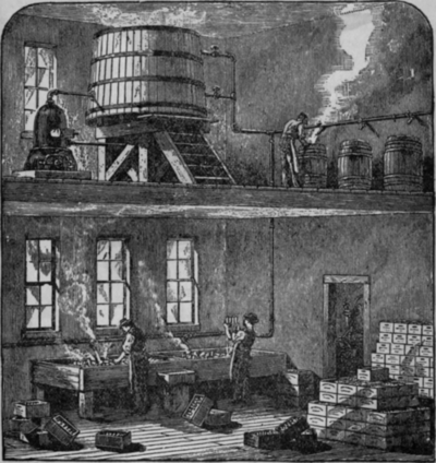 Fig. 263. Quick Heating Apparatus and Bottle Washing Arrangement