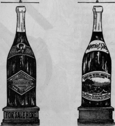 Fig. 278. Specimens of Tin foiled and Labeled Bottles