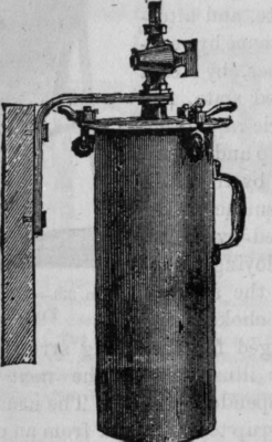 Fig. 374. Metal Cask Syrup Pressure Filter