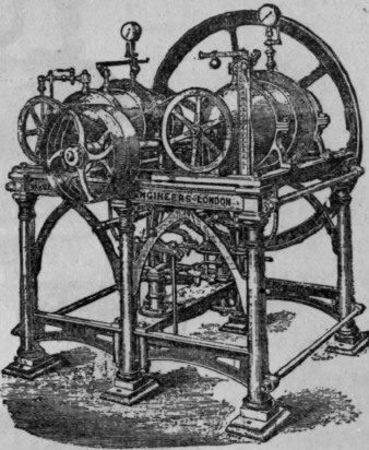 Fig. 76. Carbonating Machine with Two Cylinders