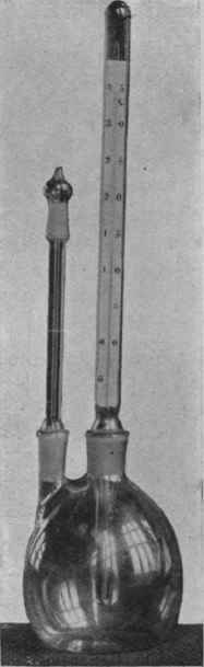 Fig. 33. geissler's form of pyknometer.