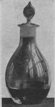 Fig. 36.   flask used for acetone and bromine tests of wood naphtha.