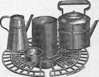 Stove Pipe Shelf.