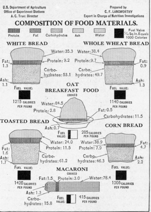 Fig. 51.   Composition of bread.