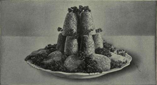 CHICKEN AND SWEETBREAD CROQUETTES.
