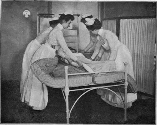 Changing The Mattress With The Patient In Bed