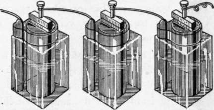 Fig. 29. A Battery of Cells Connected In Series