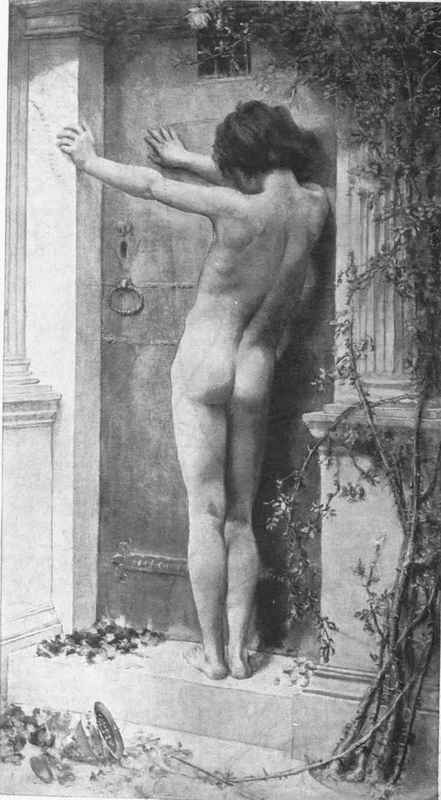 Love Locked Out.  By Mrs. Anna Lea Merritt, A.r.e.