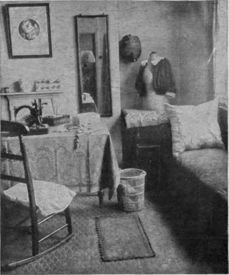 A corner of a pleasant workroom