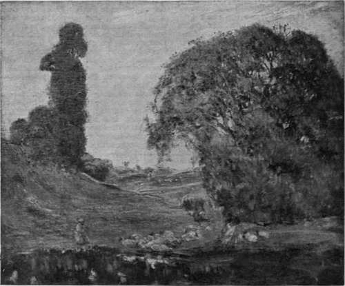 A summer landscape. An example of Impressionist work From the original painting by A. S. Hartrick, A.r. W.s.