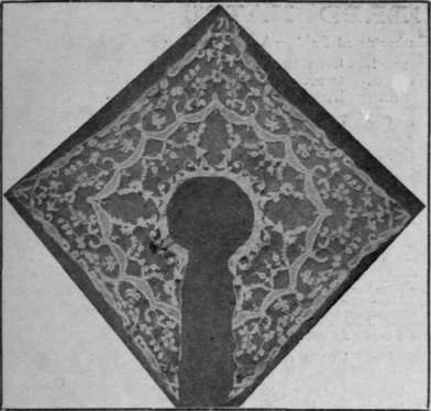 How to adapt a lace trimmed handkerchief into a really handsome collar without spoiling the delicate fabric of an old embroidered handkerchief about 18 inches square